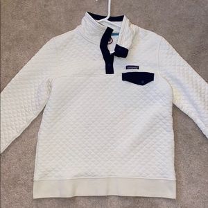 Quilted White Patagonia